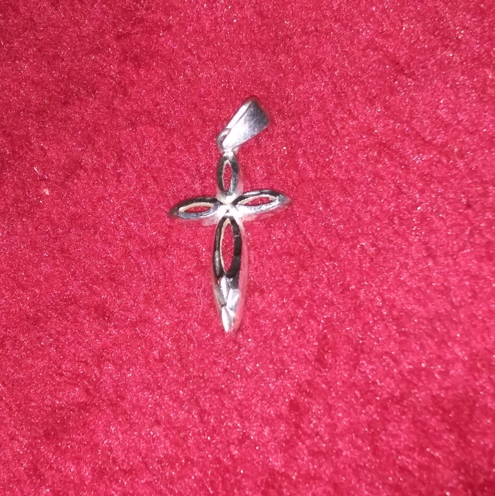 Sterling silver cross